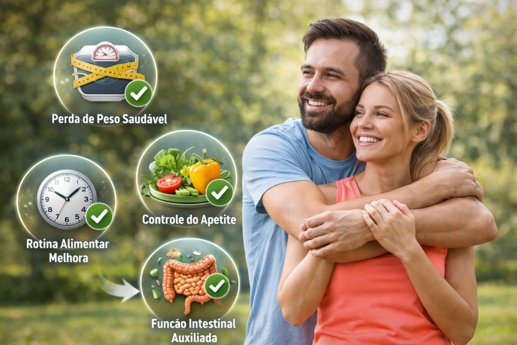 Benefícios esperados com o uso do Ozenvitta